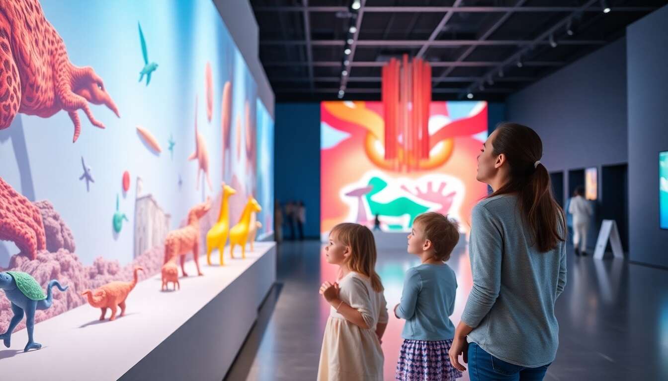Balades ludiques en famille : quelles expos choisir pour un weekend amusant ?