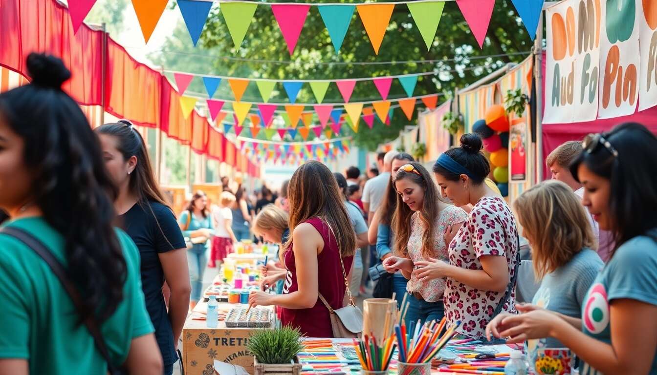 Ateliers crรฉatifs dans les festivals de jeux : quels avantages ?