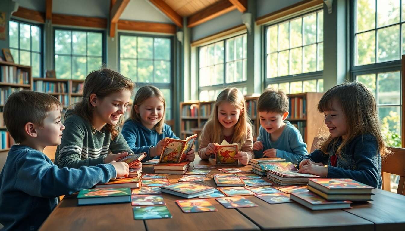 Choix des thèmes et illustrations dans le deck-building : l'importance du visuel pour les enfants