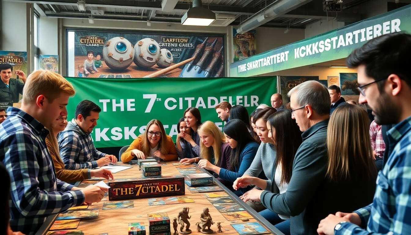 L'ascension vertigineuse de "The 7th Citadel" sur Kickstarter : รฉtude de cas
