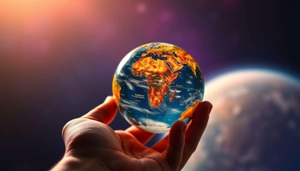 Planètes lointaines au creux de la main : avantages des globes intergalactiques comme outils pédagogiques