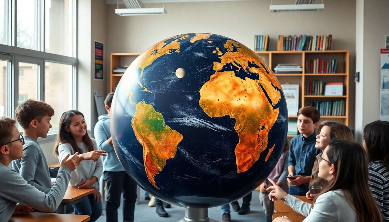 Les globes intergalactiques : un outil pédagogique innovant