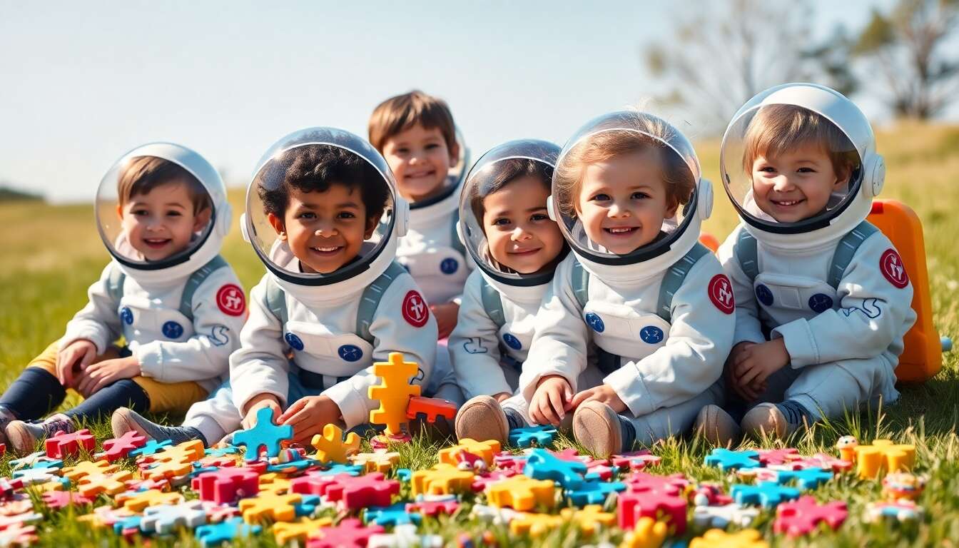Petits astronautes en herbe : sélectionner un puzzle science-fiction adapté aux jeunes cerveaux
