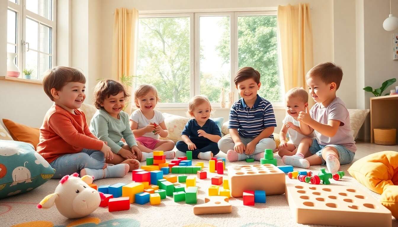 Éveil ludique : sélection de jeux adaptés aux tout-petits
