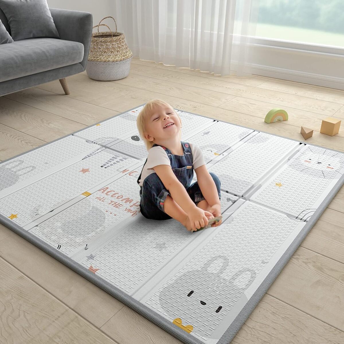 Test du tapis de jeu ZEEBABA (120 * 120 cm)