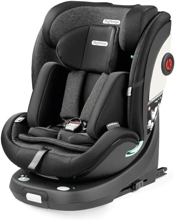 Peg Perego Primo Viaggio 360 EVO Siège Auto Évolutif All-In-One avec ISOFIX, Pivotant, Inclinable, pour Enfants de la Naissance à 150 cm (0-12 ans), 0-36 kg, Planet