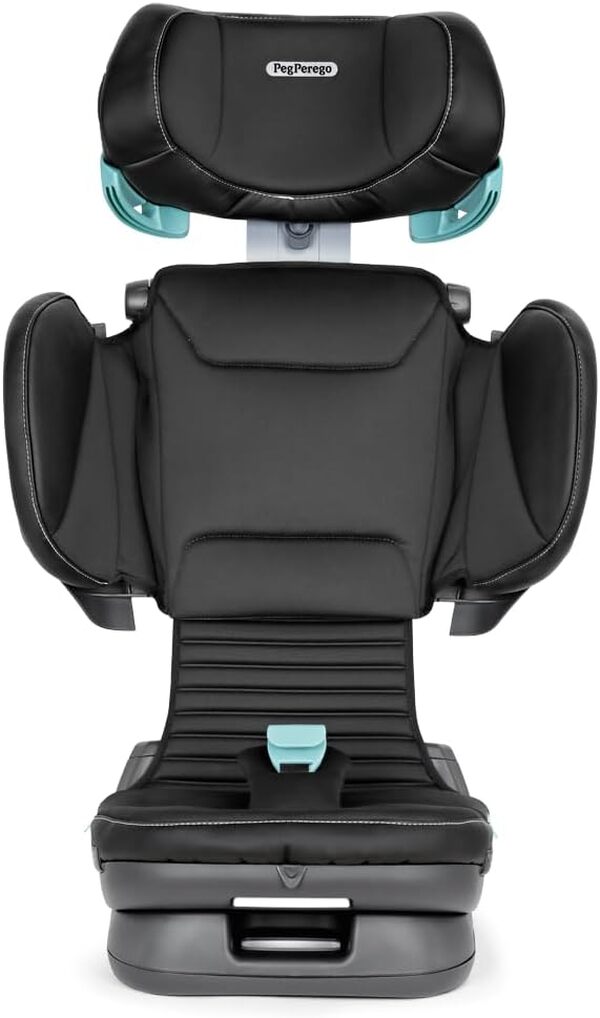 Peg Perego Viaggio Flex Siège Auto ISOFIX avec Technologie Avancée, Inclinable, Pliable, Dossier Renforcé, pour Enfants de 100 à 150 cm (3-12 ans), 15-36 kg, Licorice