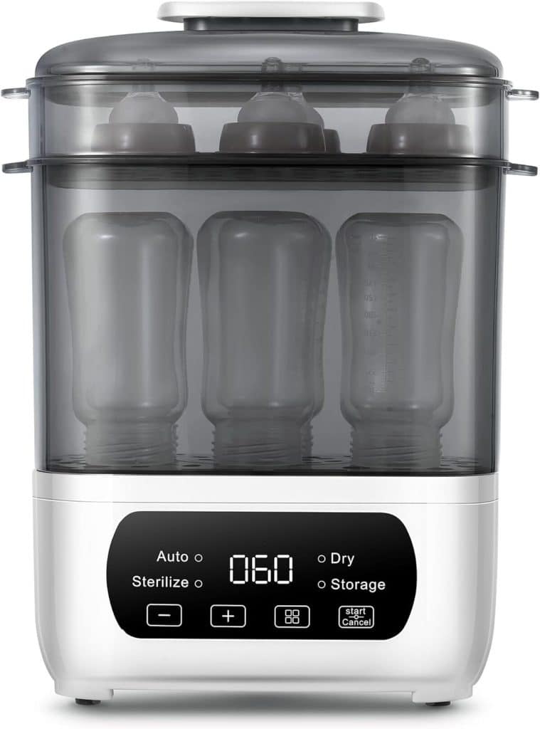 Test : cuiseur vapeur AMZBabyChef 4 en 1 avec écran LED