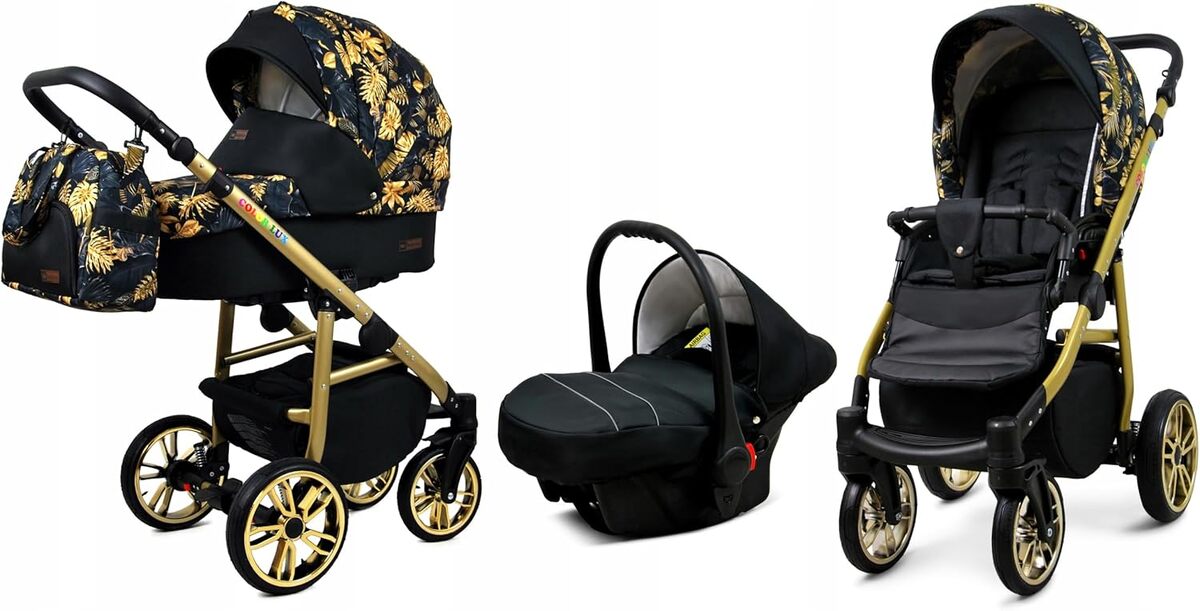 Test de la poussette combinรฉe BabyLuxยฎ Color Lux 3 en 1