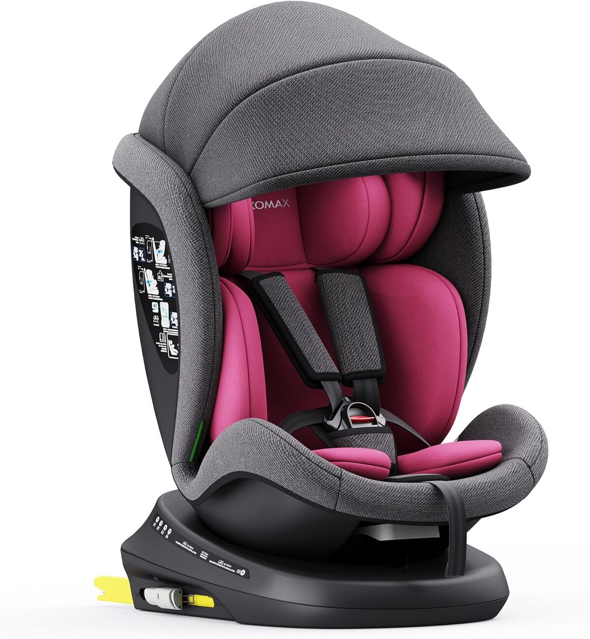 Test du siรจge enfant XOMAX 946i rotatif 360ยฐ avec ISOFIX et รฉvolutif