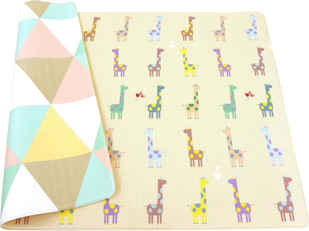 Test du tapis de jeu Baby Care Giraffe in Love large