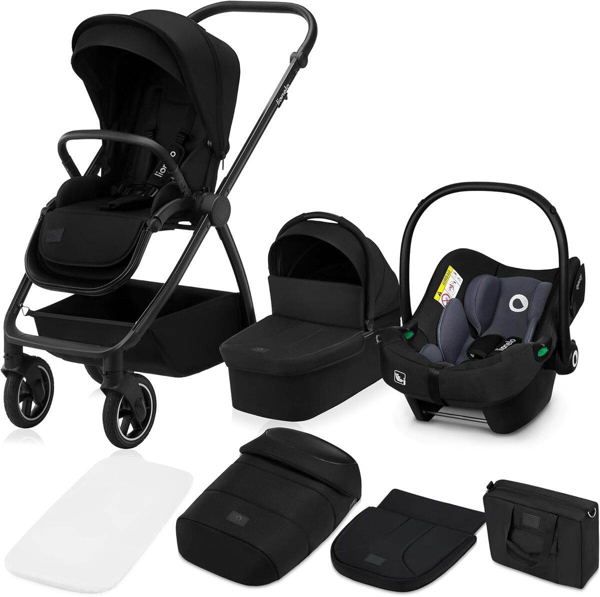 Test : poussette multifonctionnelle Lionelo Meril 3 en 1