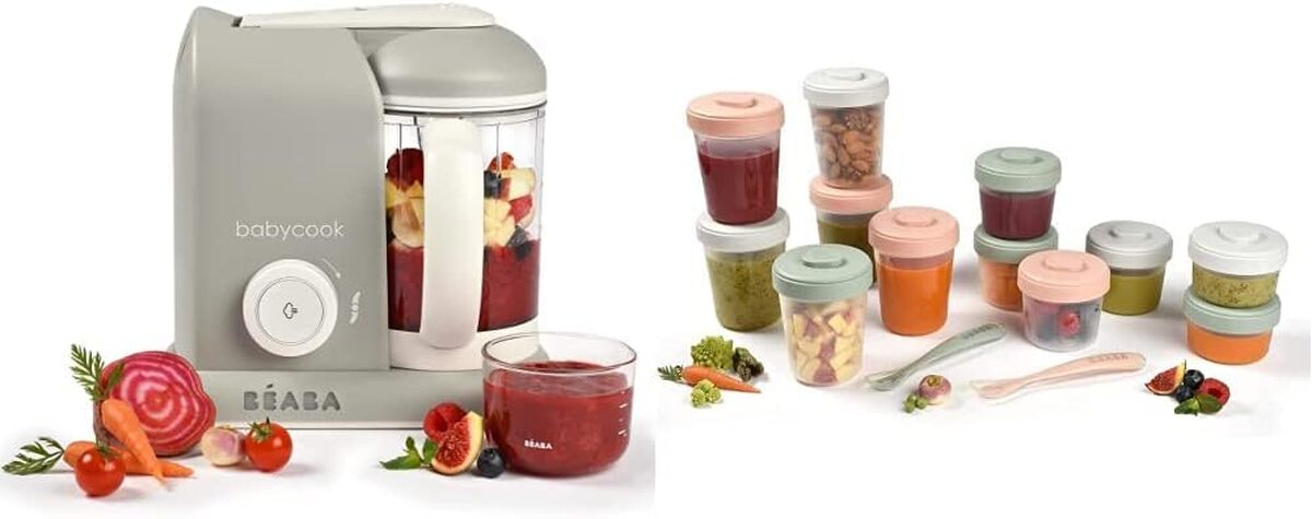 Test : robot bรฉbรฉ Bรฉaba Babycook Solo 4 en 1 gris avec accessoires