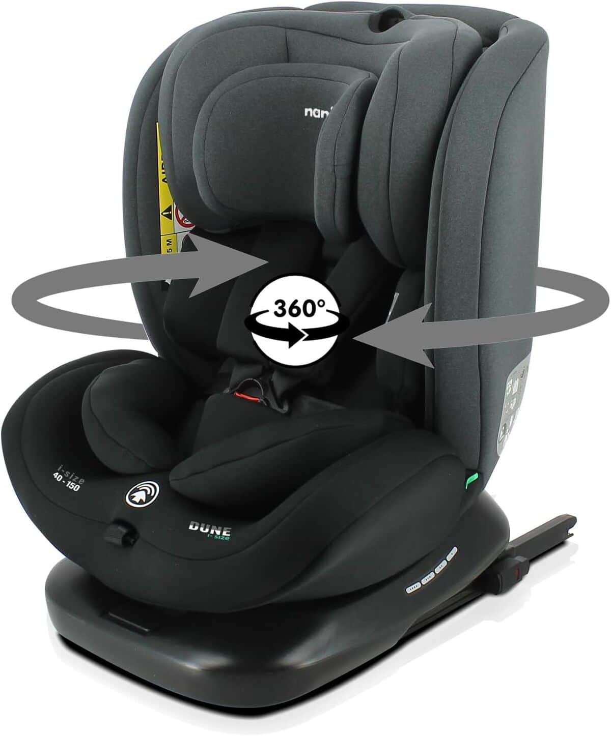 Test : siรจge auto DUNE pivotant 360ยฐ รฉvolutif