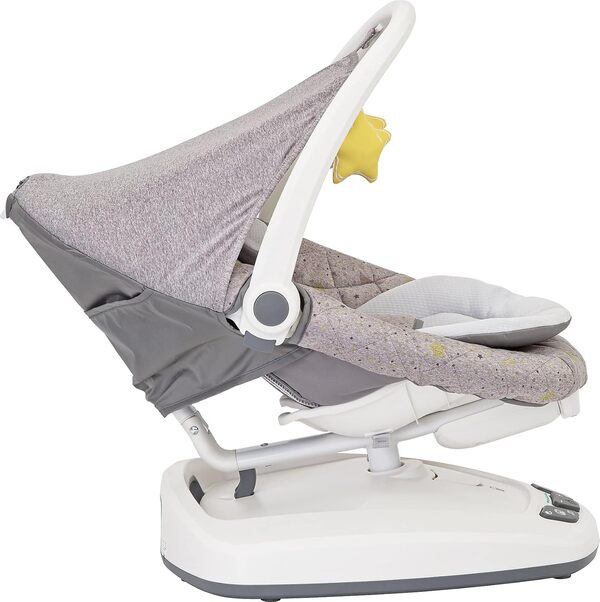 Graco 1AH998STZEU Bougez avec Moi Swing/Setère avec Musique Mp3, Réglages 5 Vitesses et Vibration, Stargazer