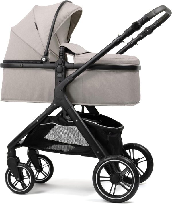 Pixini Poussette Nelio 3in1 (incl. siège-auto) (taupe)