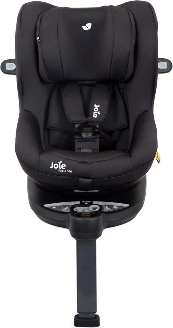 Joie - i-Spin 360™ - Siège Auto Pivotant 360° - Sécurité R129 i-Size - Harnais 5 Points - Têtière Tri-Protect™ - Isofix Renforcé - Panneaux Guard Surround Safety™ - Protection+ Dès la naissance