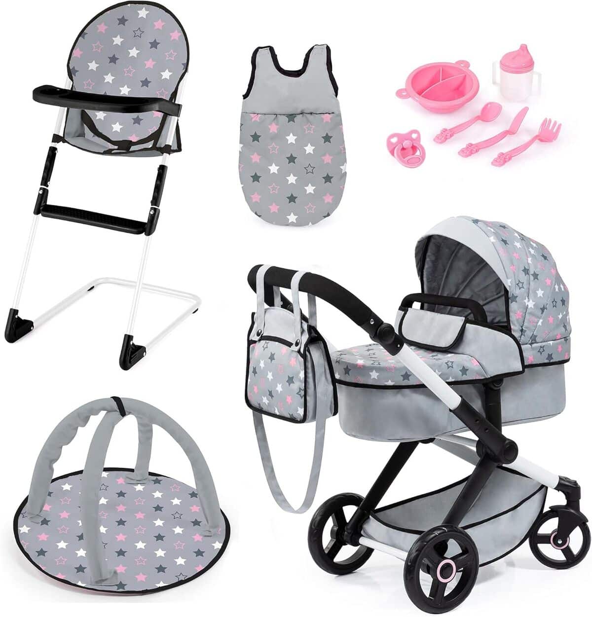 Test de l'ensemble poussette XEO Bayer Design : polyvalence et élégance en gris