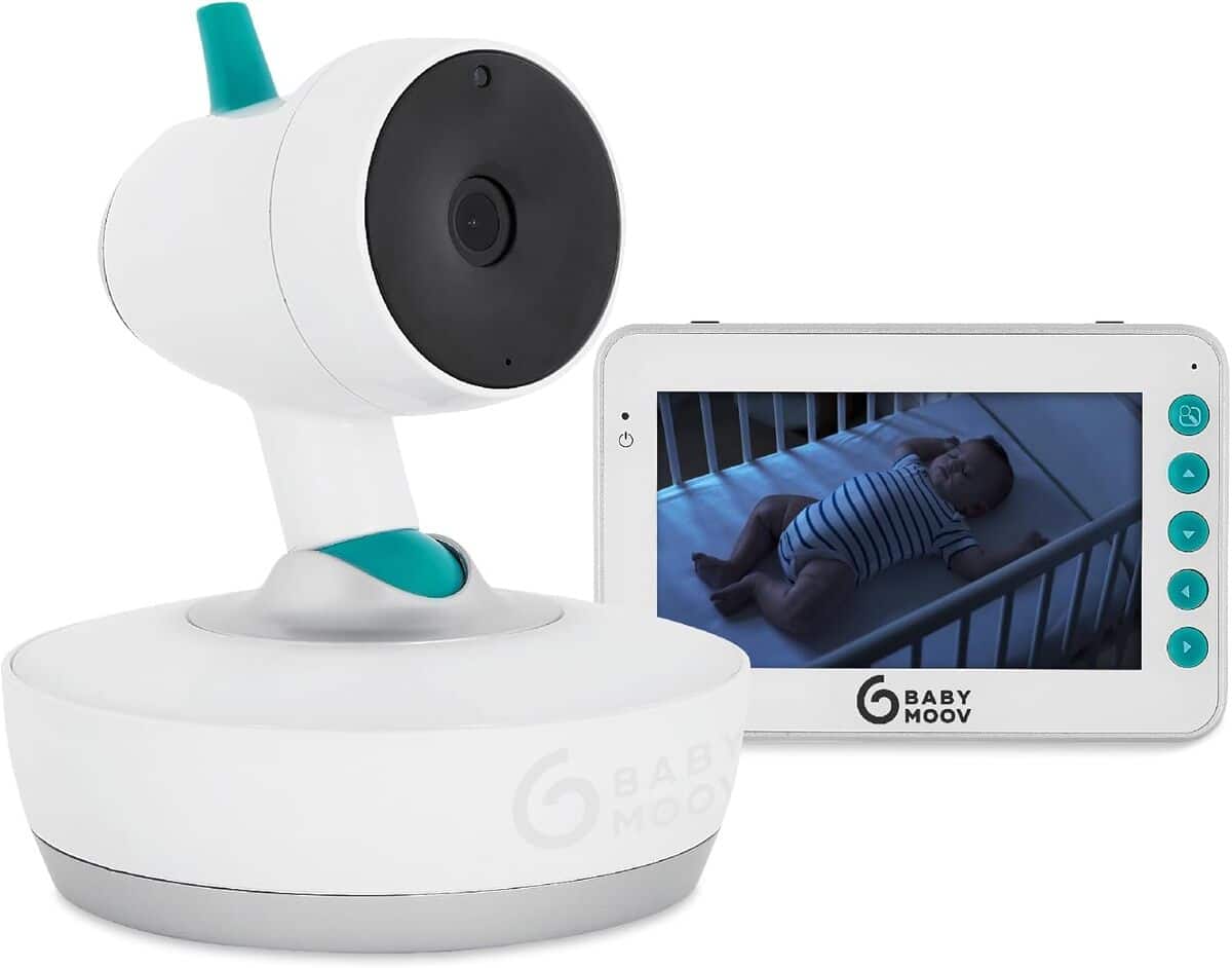 Test du babyphone Babymoov YOO Moov avec camรฉra motorisรฉe 360ยฐ