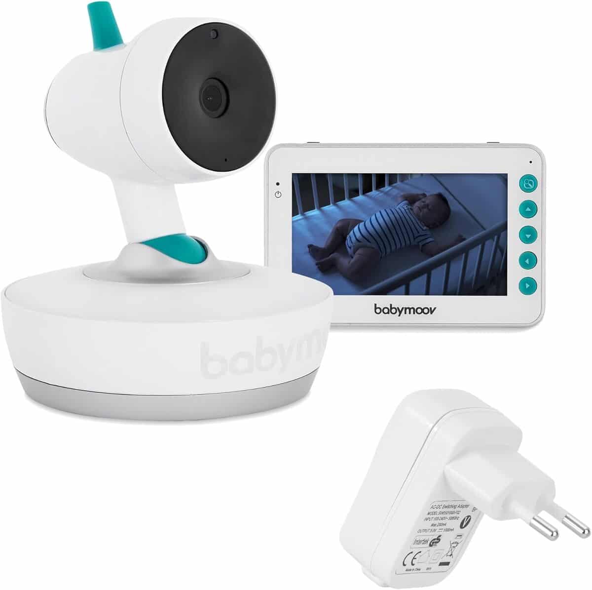 Test du babyphone Babymoov Yoo Moov : surveillance motorisรฉe ร 360ยฐ