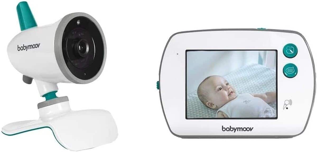 Test du babyphone caméra Yoo Feel de Babymoov : écran tactile et talkie-walkie