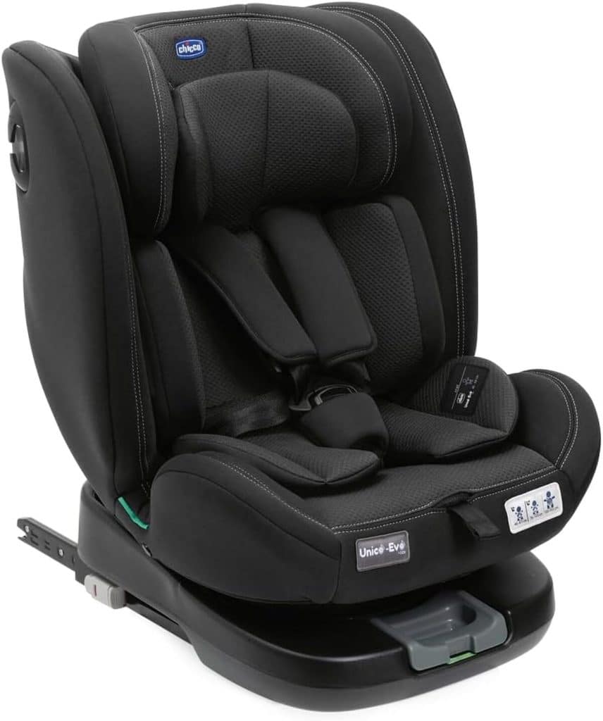 Test du siège auto Chicco UnicoEvo Isofix 360° pivotant