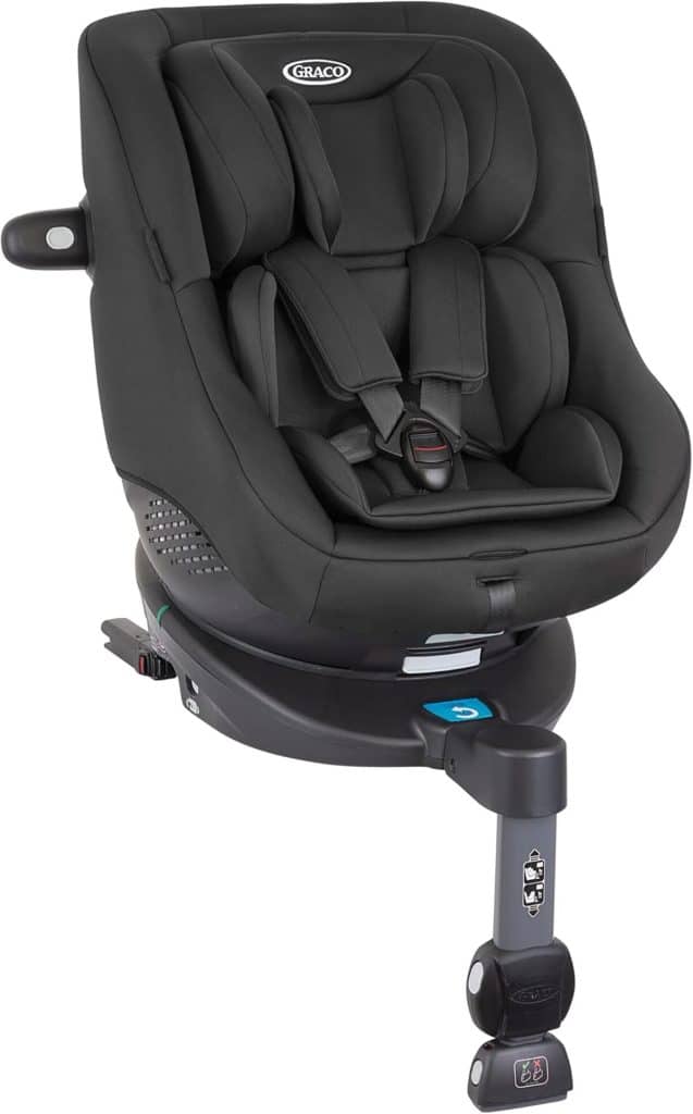 Test du siège-auto Graco Turn2Me i-Size rotatif 360° ISOFIX