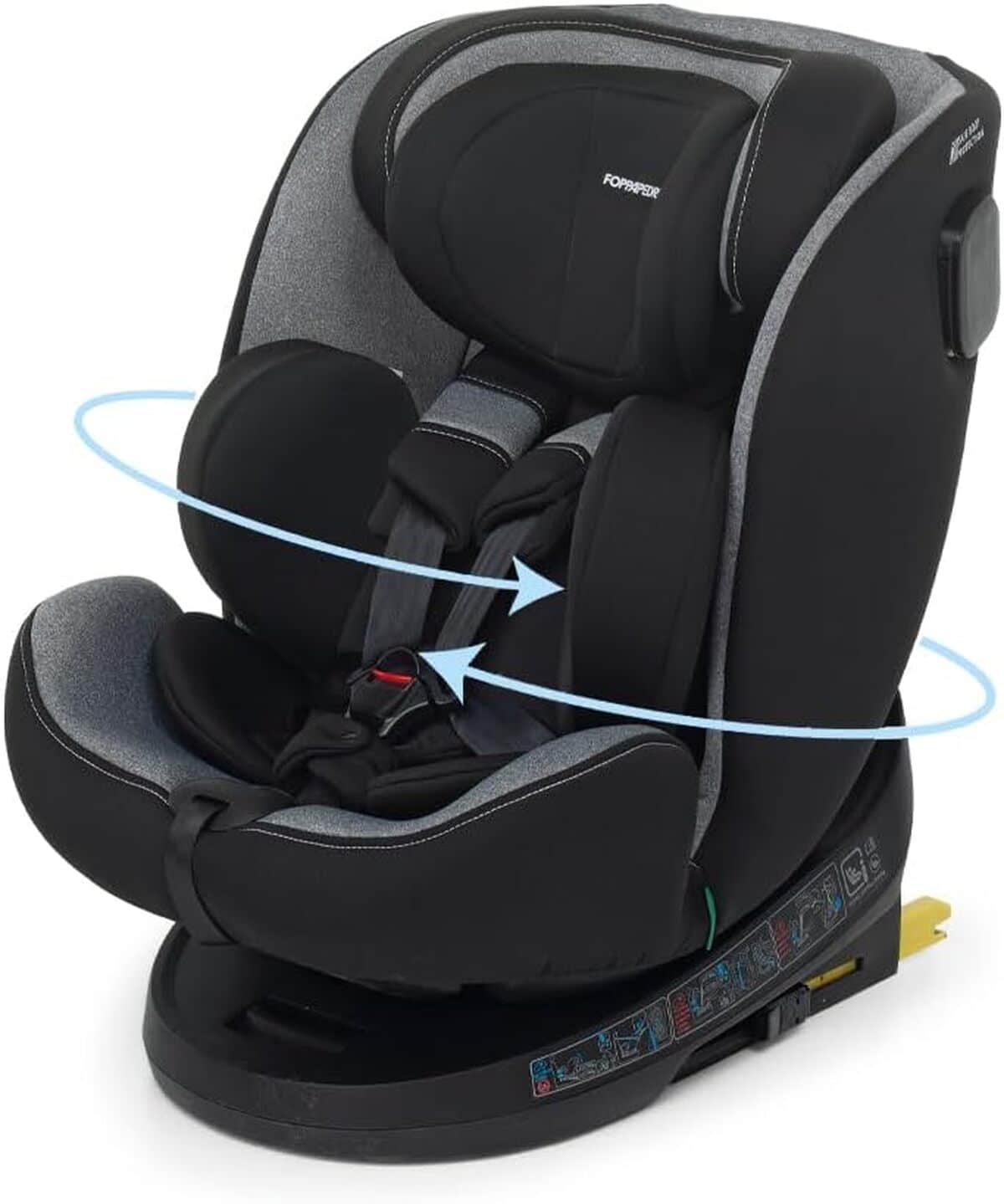 Test du siรจge voiture Circle i-Taille 0-36 kg Foppapedretti