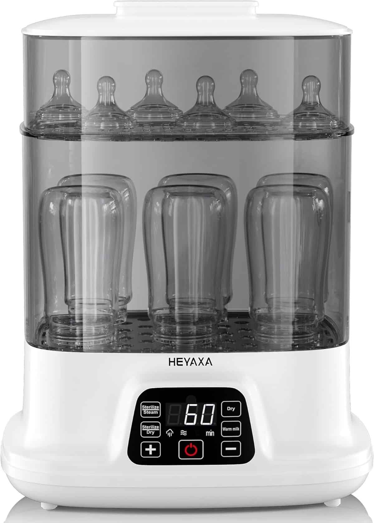 Test du stérilisateur Heyaxa : performance et sécurité pour bébé