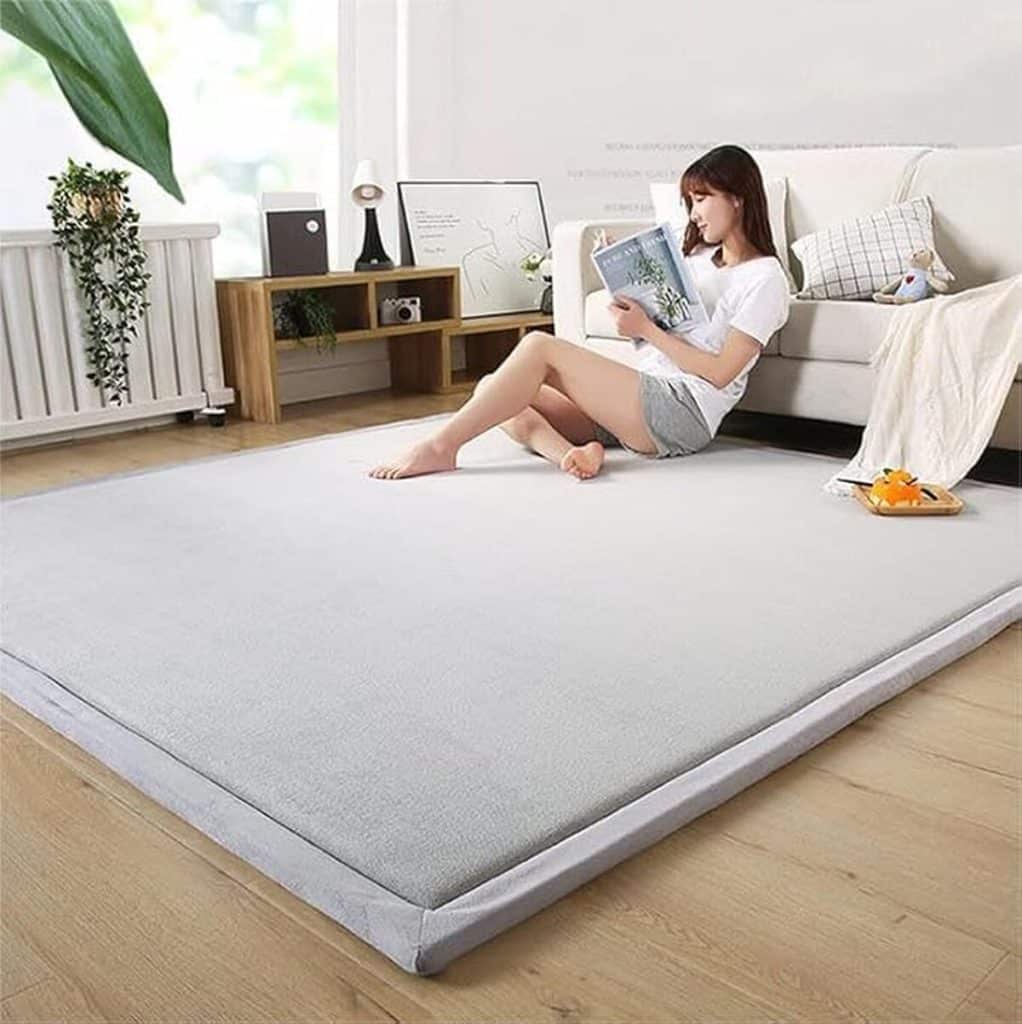 Test du tapis d'éveil rembourré 3 cm antidérapant