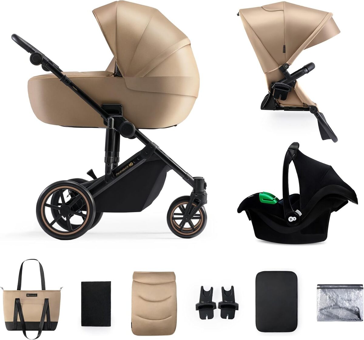Test poussette 3 en 1 Kinderkraft PRIME 2 : confort et sécurité