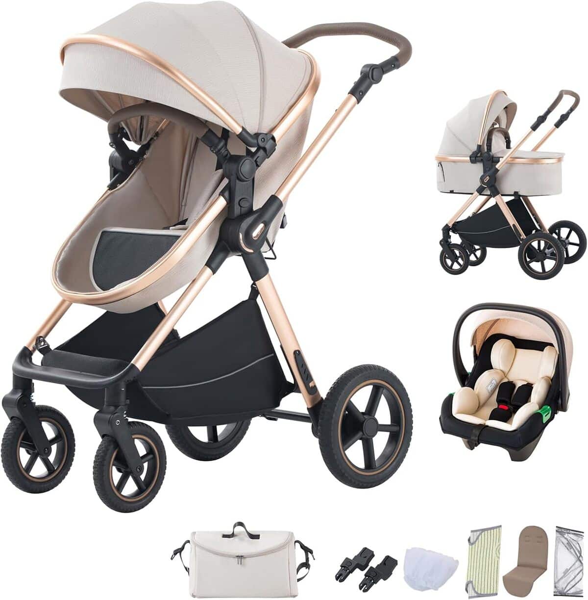 Test poussette Bebby D2 : l'innovation 3 en 1 pour nouveau-nรฉs