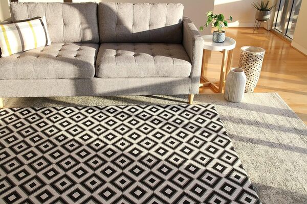 Tapis de jeu en mousse super doux - Tapis de sol réversible pour enfants | Tapis de jeu pour le confort de bébé | Tapis d'entraînement, d'exercice ou de yoga | Non toxique, imperméable, durable,