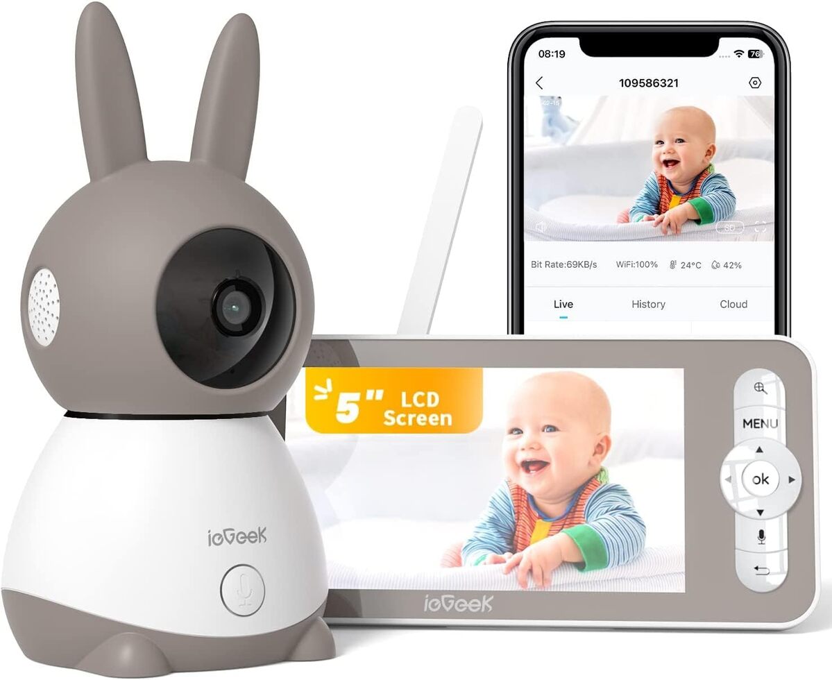 Test du babyphone ieGeek Top 2K : vision nocturne et suivi auto