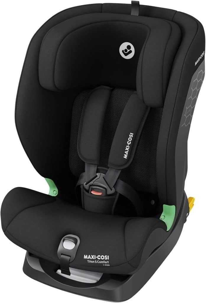 Test du rehausseur Maxi-Cosi Titan S Comfort i-Size, protection et confort