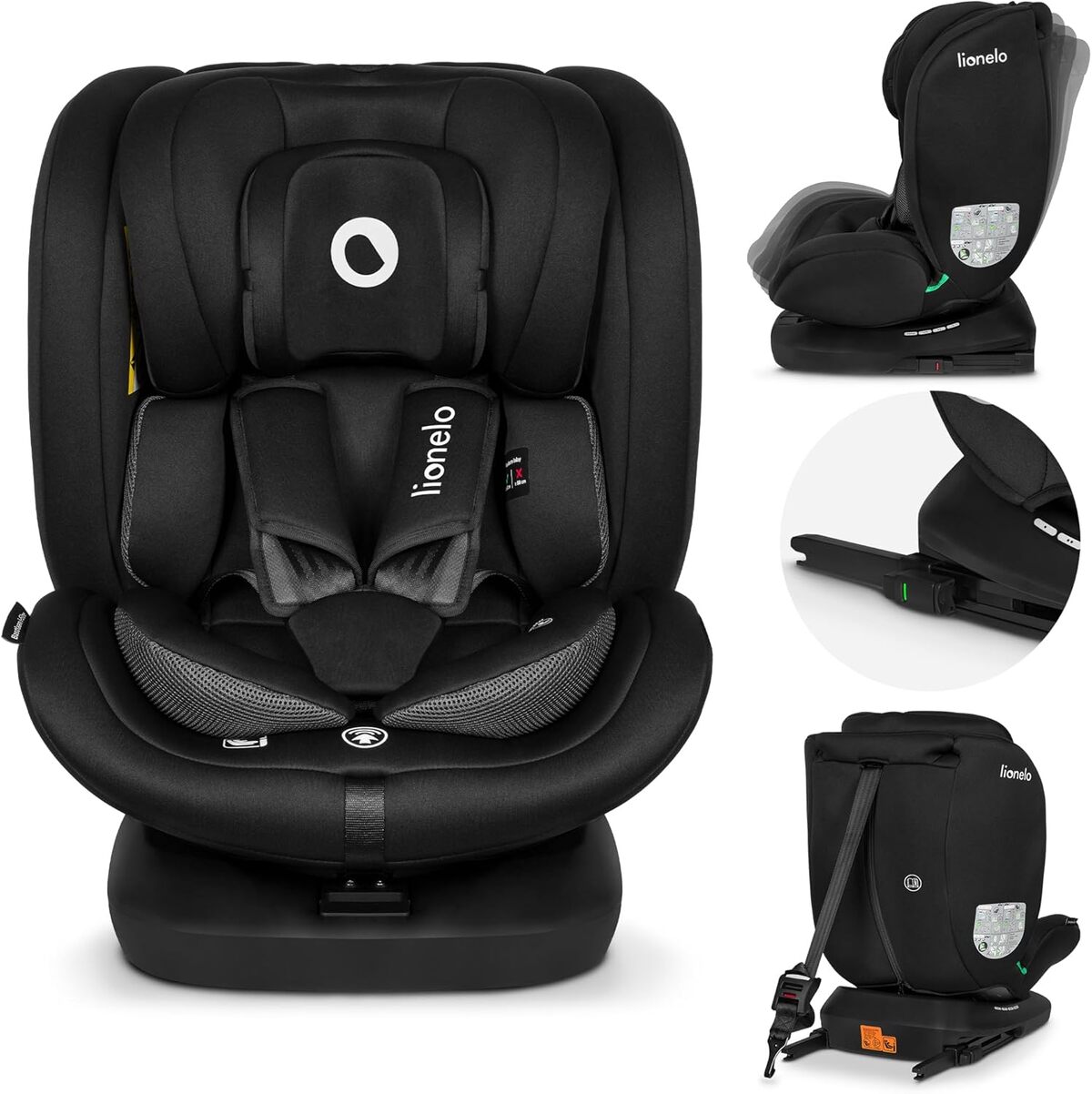 Test du siège auto pivotant Lionelo Bastiaan I-Size 360°