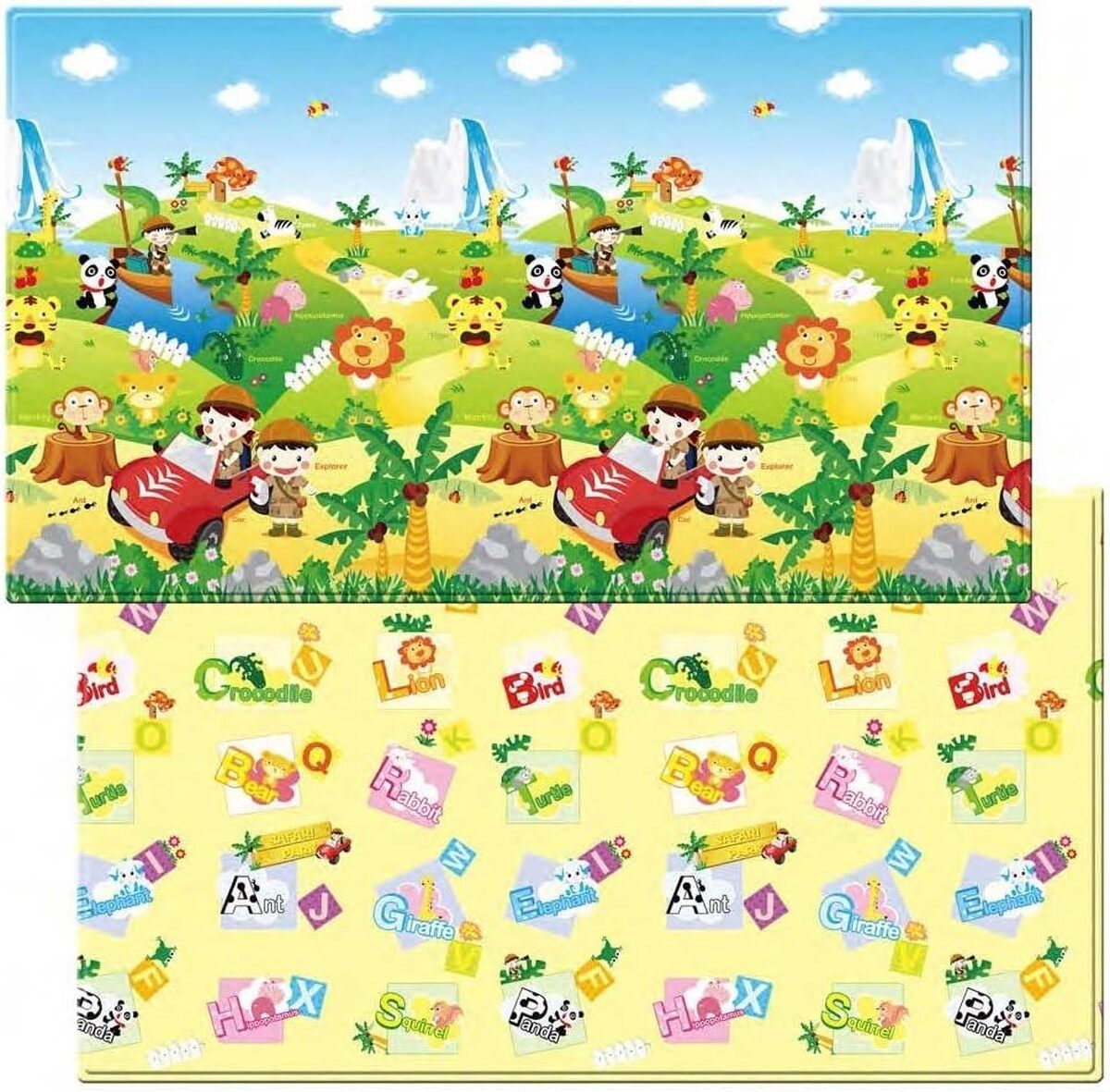 Test du tapis de jeu Dwinguler Safari large 2, 3m