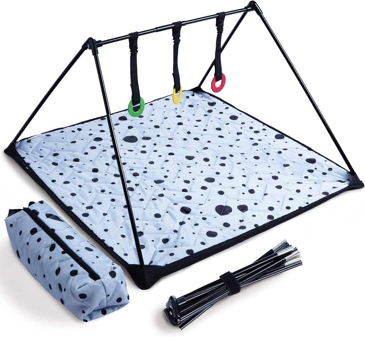 Test du tapis de voyage pour bรฉbรฉ motif ร pois : essentiel pour nouveau-nรฉs