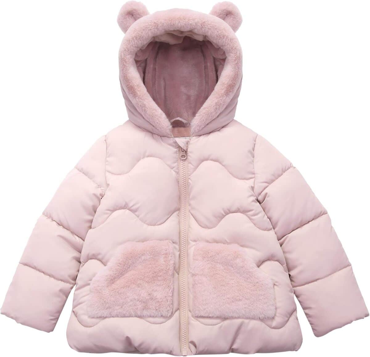 Test : veste Rokka&Rolla matelassée et imperméable pour bébés filles