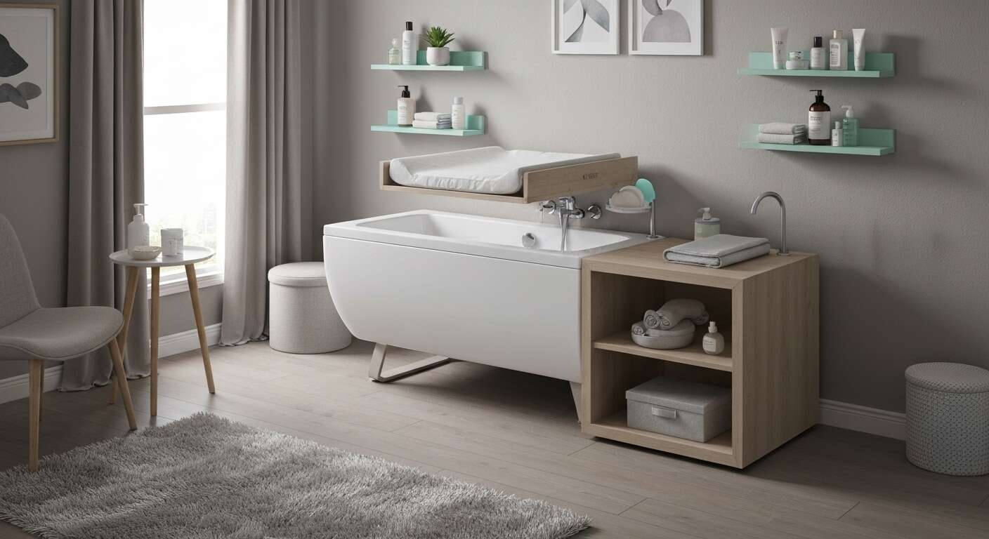 Les tables à langer avec baignoire recommandées Les tables à langer avec baignoire recommandées