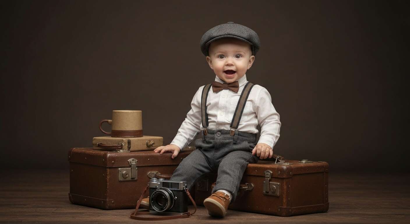 Accessoires incontournables pour un look vintage enfant