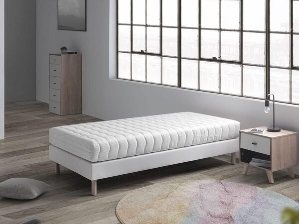 DORMISSIMO Matelas 80X160 LIT Enfants Épaisseur 18 CM ZAFIR Ressorts - Ressorts ensachés, Antiacarien et Déhoussable, idéal pour Les Lits gigognes et lit cabane
