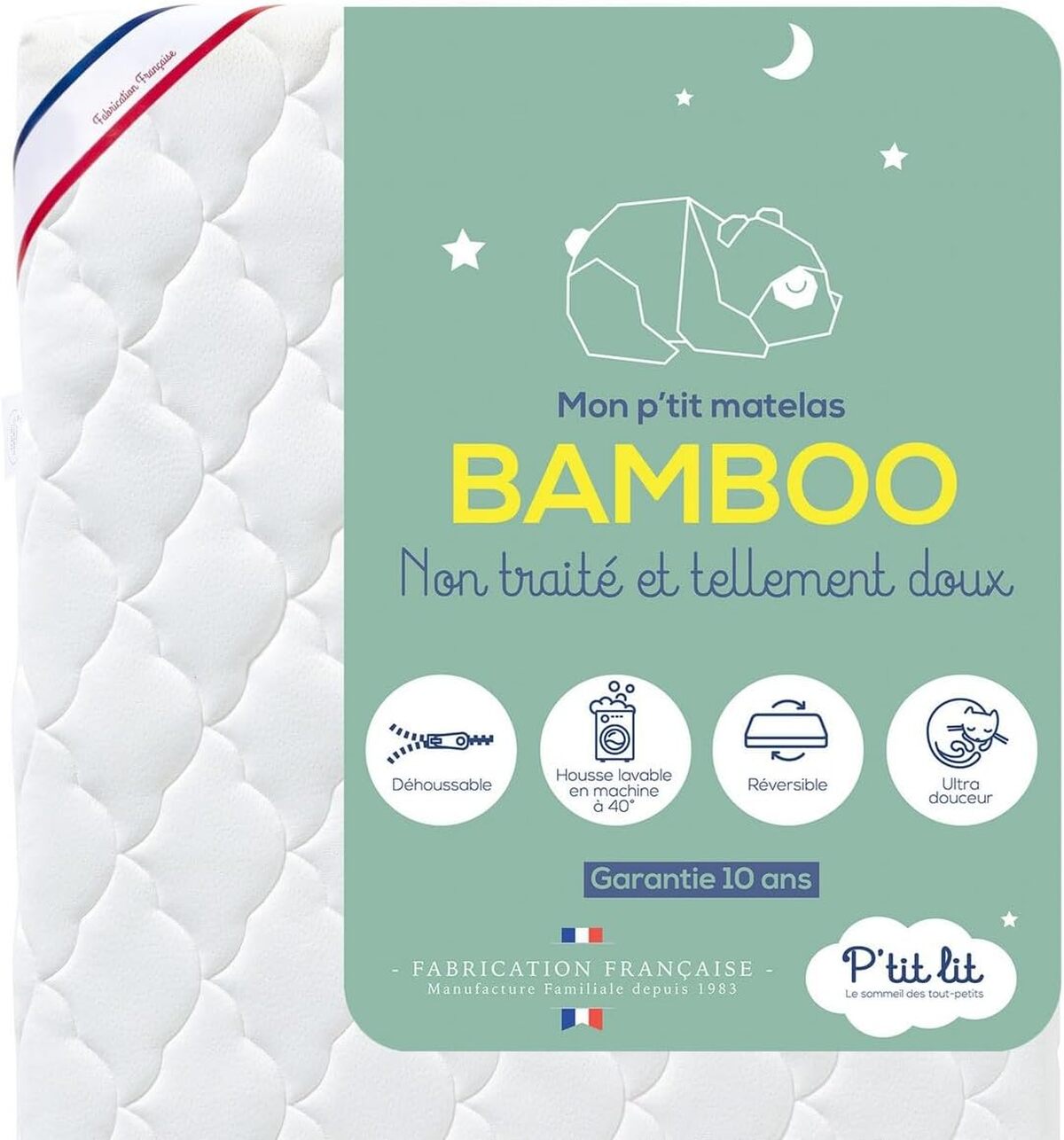 Test du matelas enfant P'tit Lit Bamboo : confort et sécurité