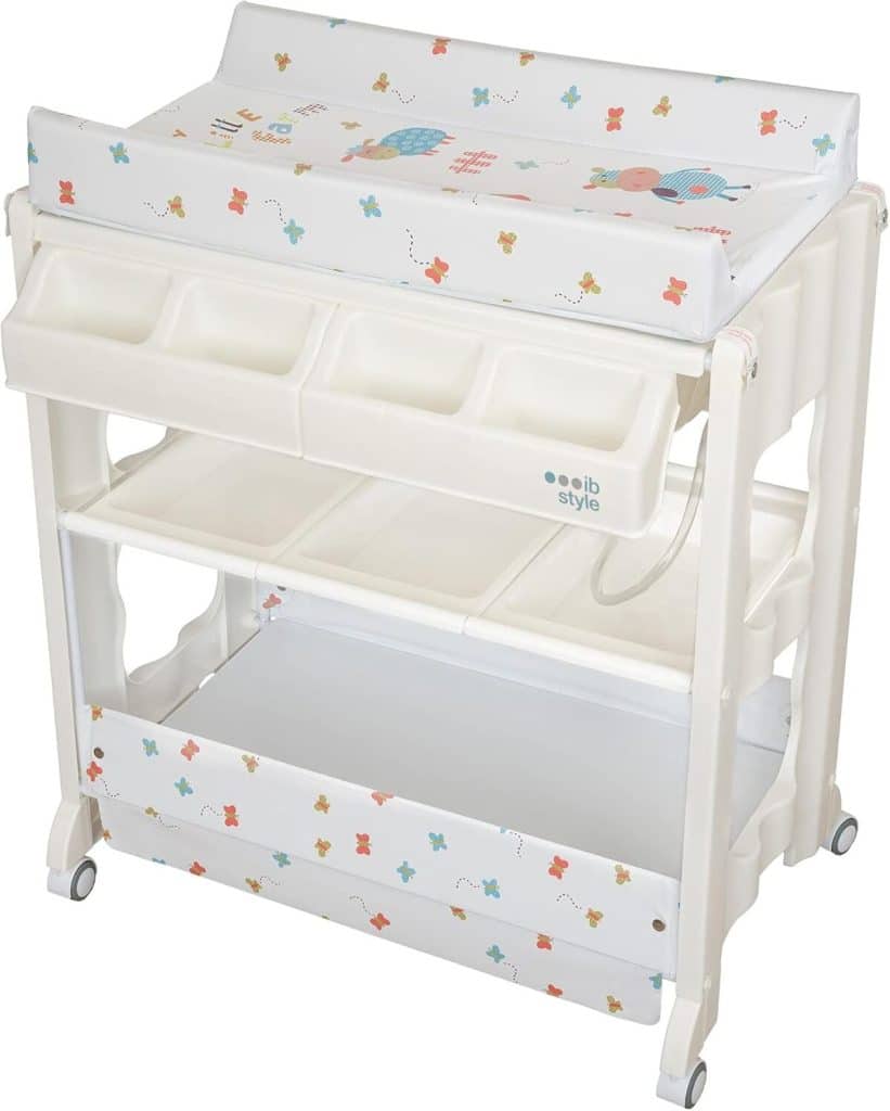 Essai : table à langer ib style ISA portable et haute en couleurs