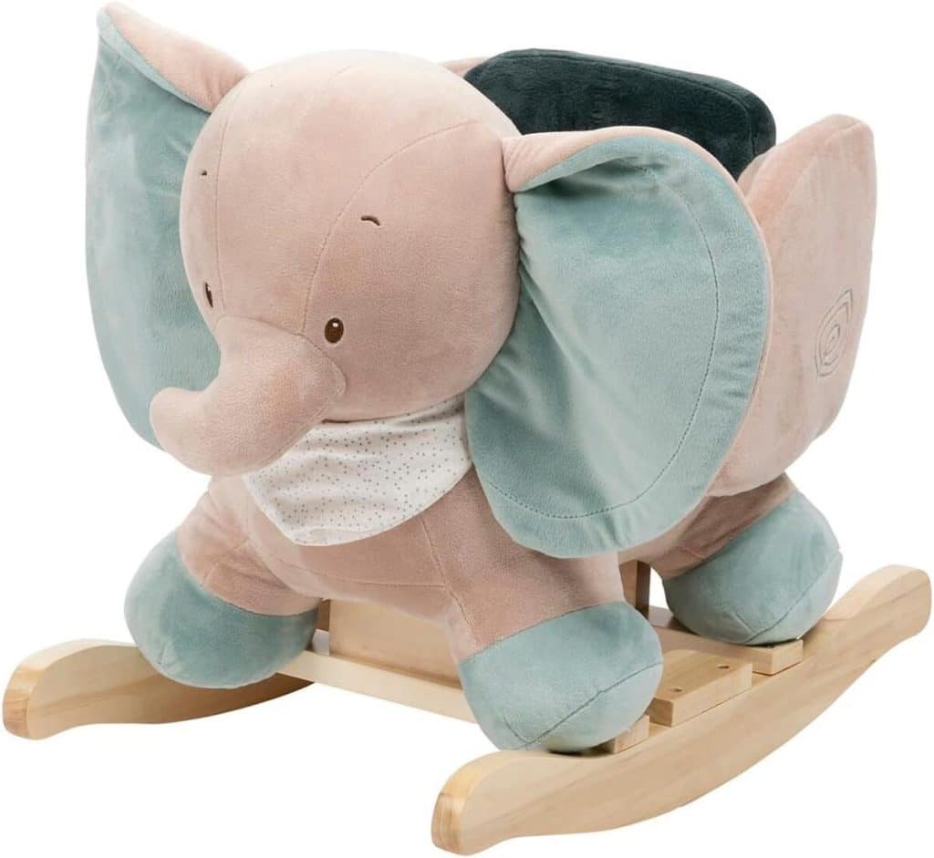 Test du porteur Nattou Axel l'éléphant en polyester