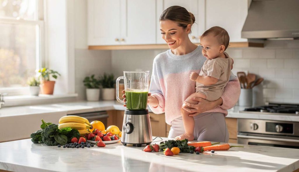 3 étapes pour perdre du poids après bébé