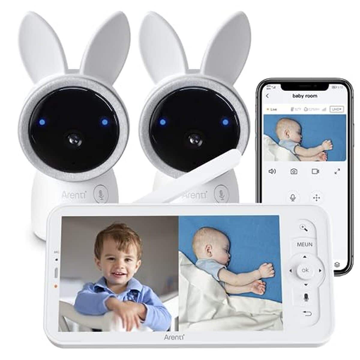 Test Arenti babyphone : camรฉra 4MP avec fonctionnalitรฉs avancรฉes