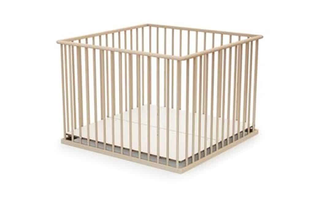 Test : parc bébé en bois XXL WEBABY 100x100 cm