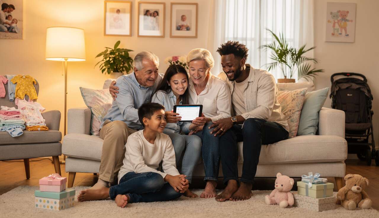 Partager et organiser la liste avec vos proches