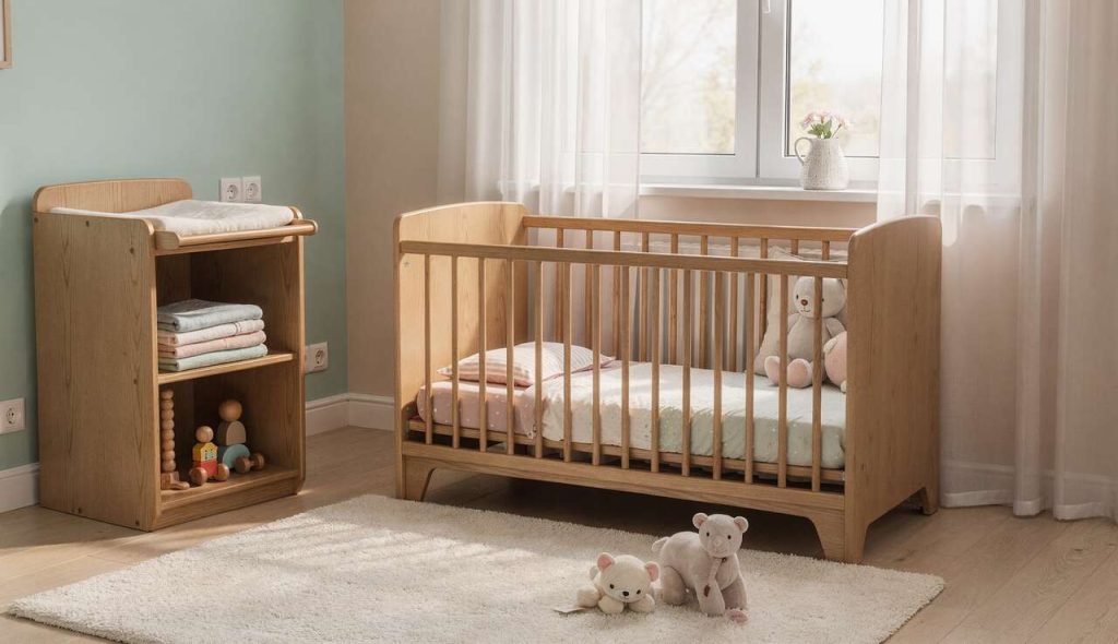 Mobilier sécurisé et esthétique pour bébés : découvrez des artisans créateurs